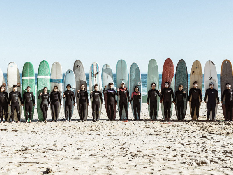 허니버터 롱보드 캠프 사진